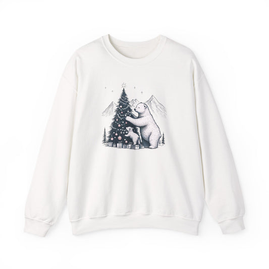 Heritage Holiday Polar Bear Sweatshirt | Polar Den Edition