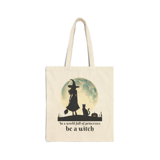 Witch’s Moonlight Cotton Tote | Mystic Den Edition