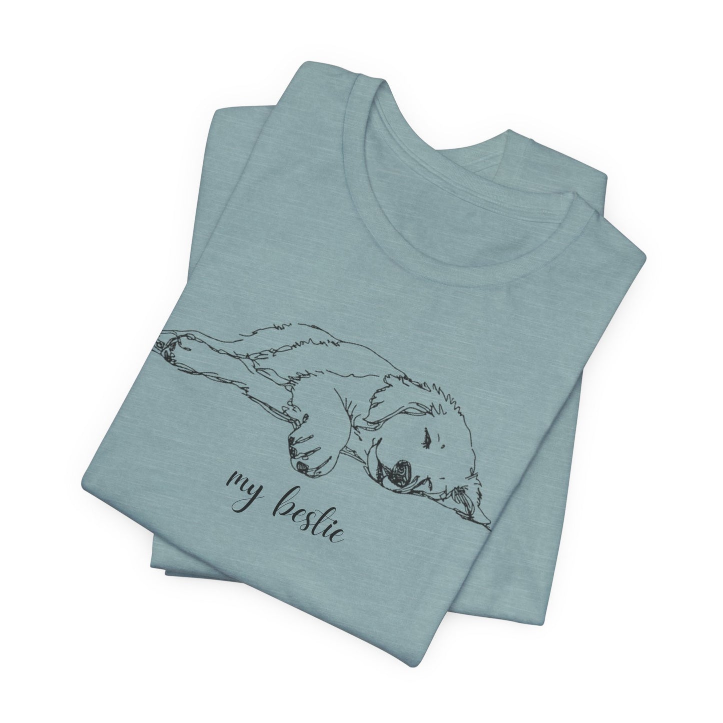 My Bestie Sleeping Dog T-Shirt