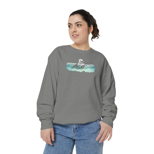 Otter in the Water Sweatshirt