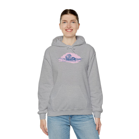 Sun-Kissed Sea Otter Hoodie | Shoreline Den Edition