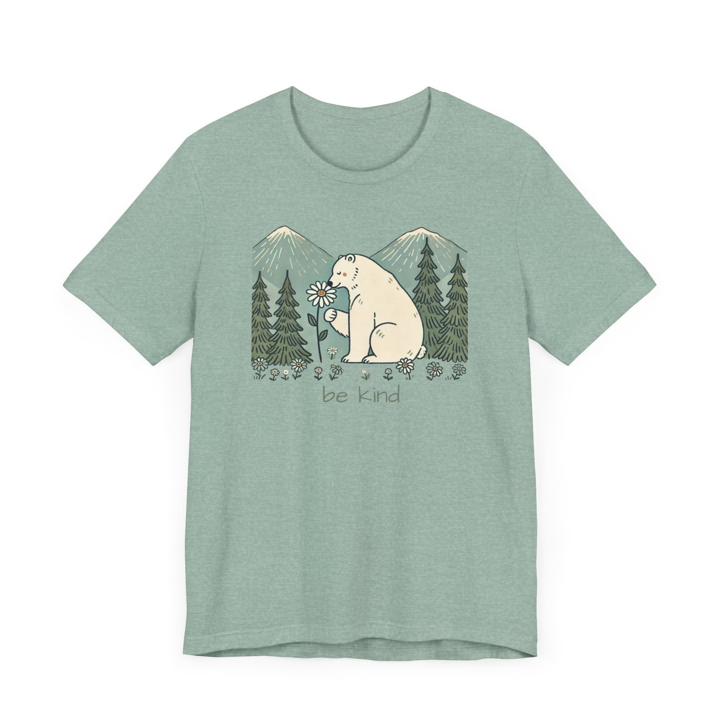 Be Kind Polar Bear Tee - Stompy Paws