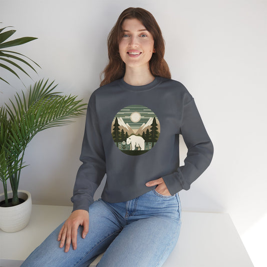 Polar Bear Sweatshirt | Cozy Gildan Heavy Blend