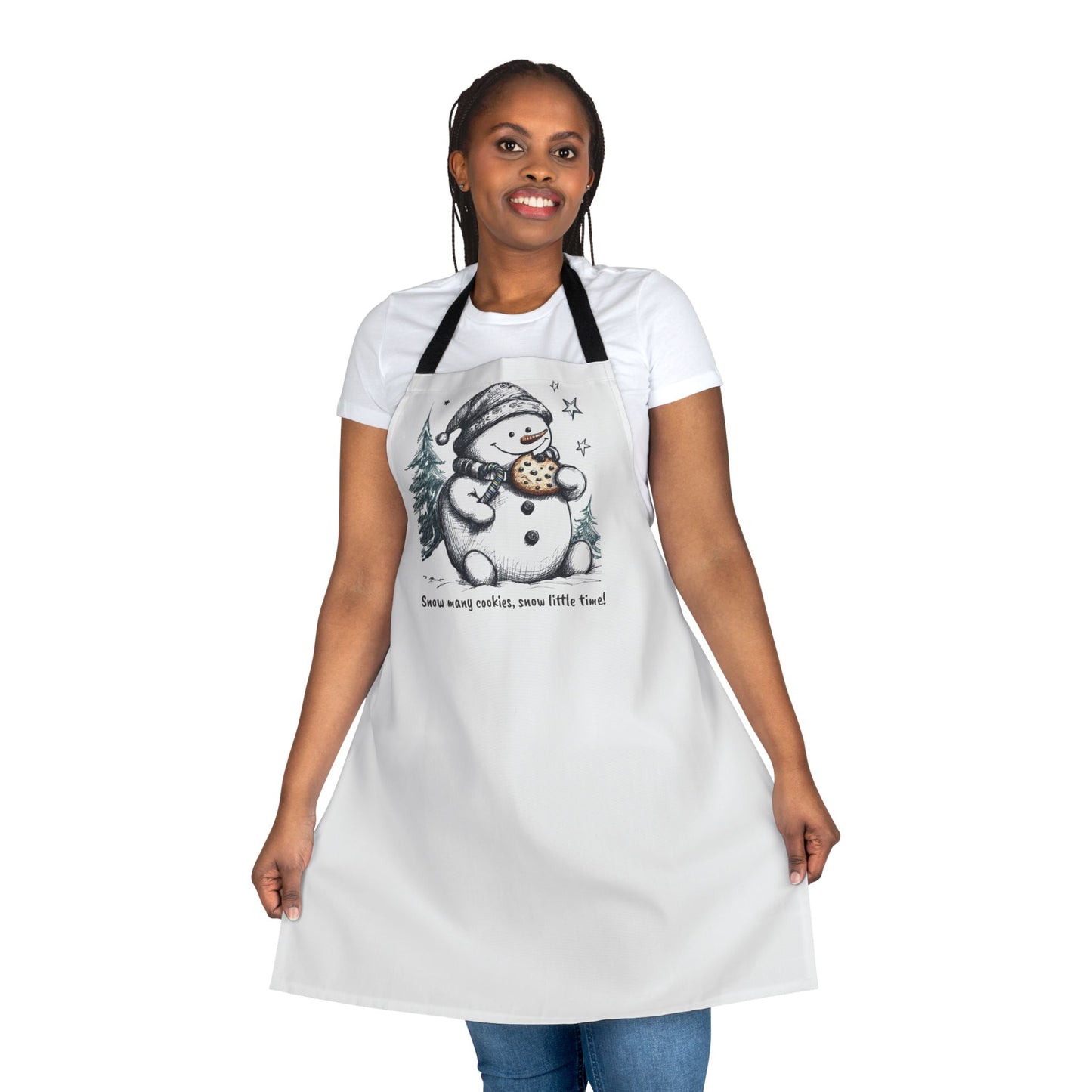 Snow Many Cookies Premium Apron | Polar Den Edition