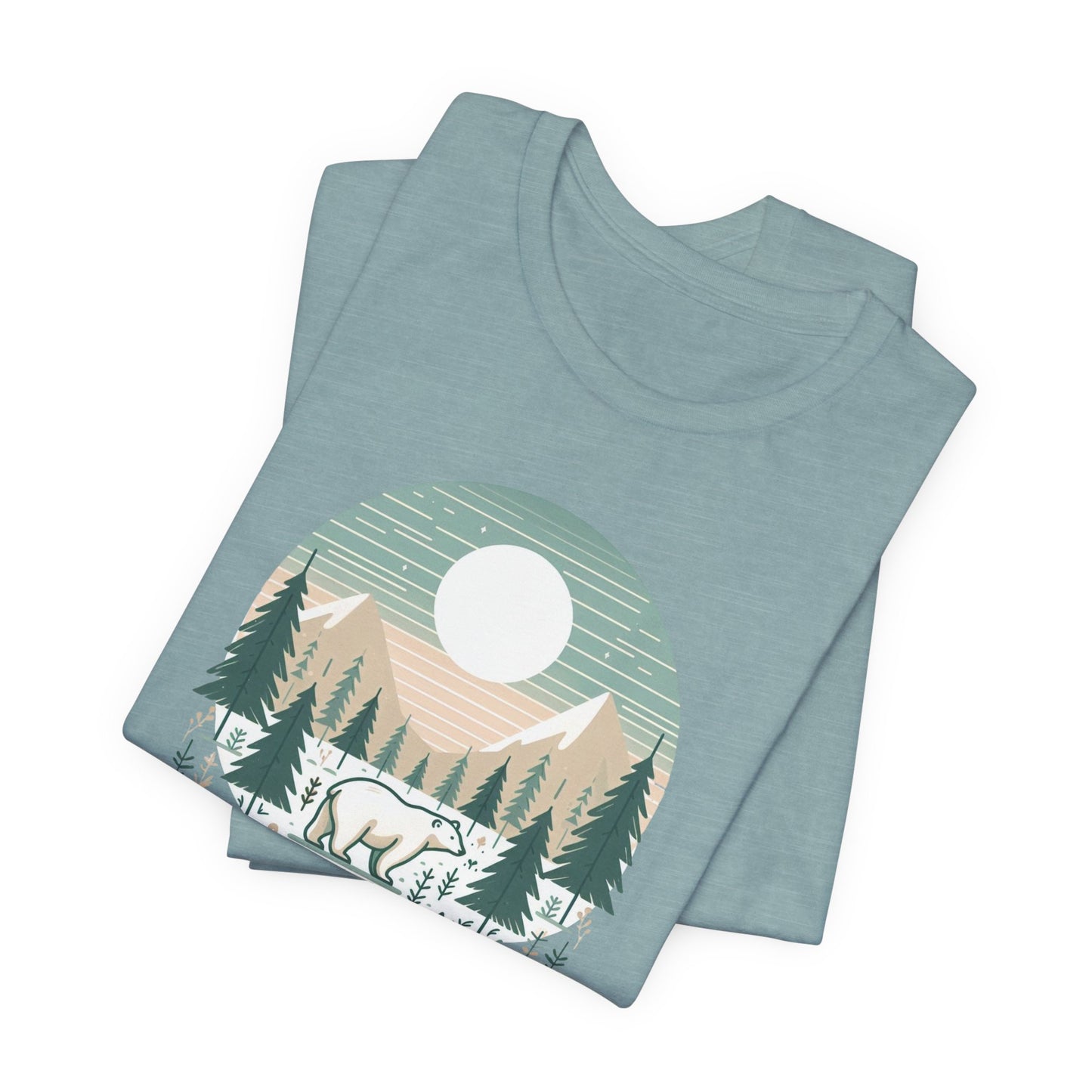 Polar Bear Forest Walk Tee - Stompy Paws