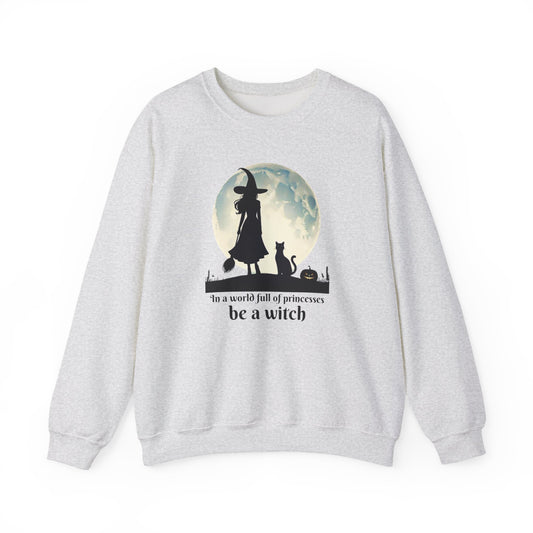 Witch's Moonlight Silhouette Sweatshirt | Mystic Den Edition