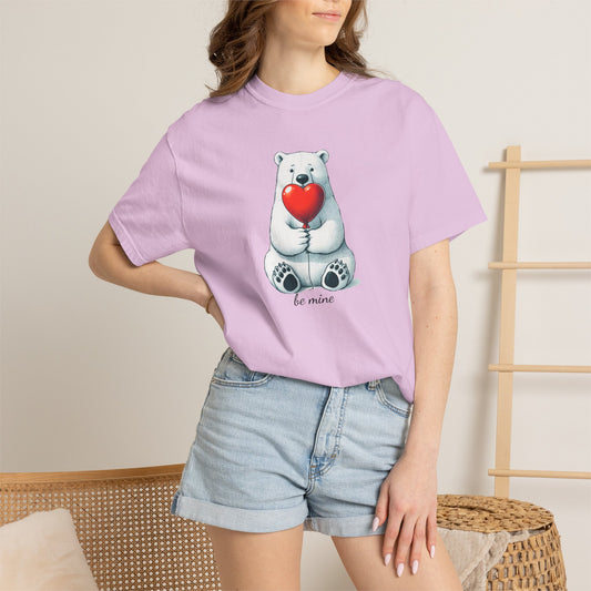 Be Mine Polar Bear Comfort Colors Tee