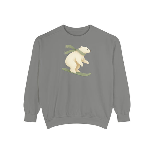 Snowboard Polar Bear Sweatshirt
