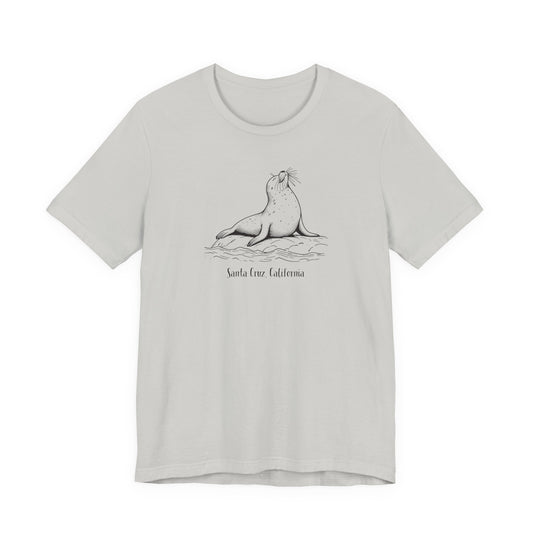 The Sun-Bather Santa Cruz Sea Lion Tee | Coastal Den