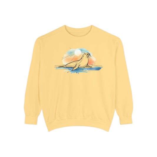 Sea Lion at Sunrise Sweatshirt