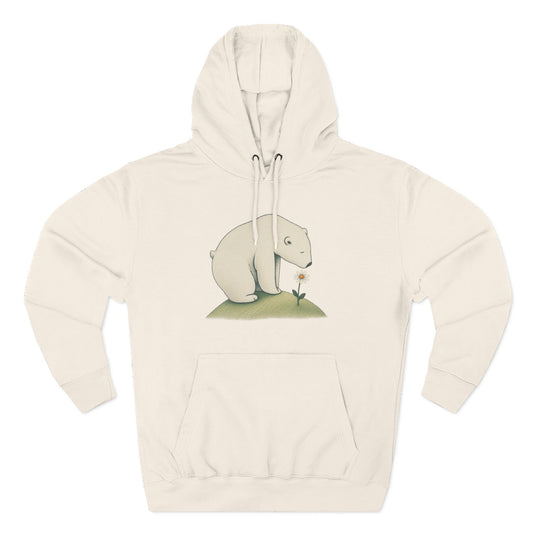 Daisy Day Polar Bear Hoodie
