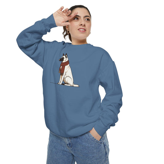 Belgian Malinois Scarf Sweatshirt