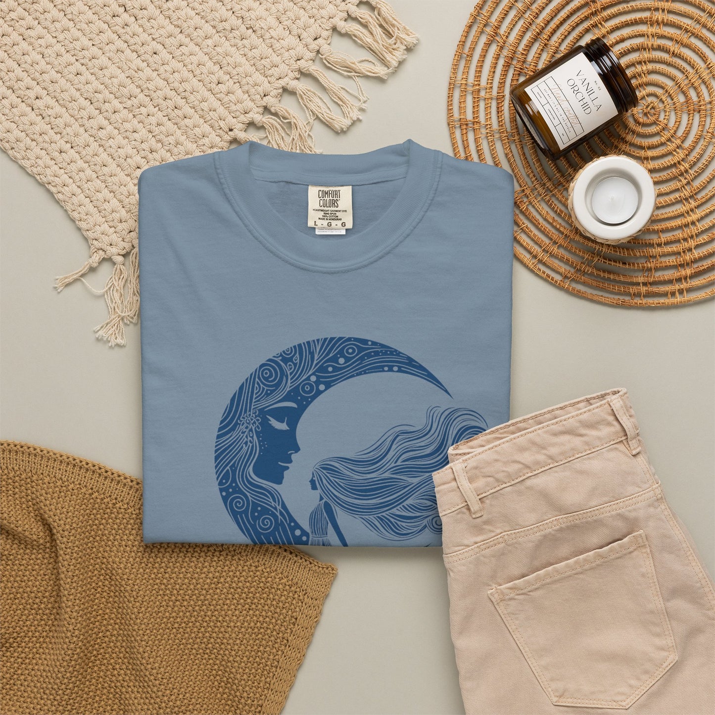 She Walked with the Moon Comfort Colors T-Shirt