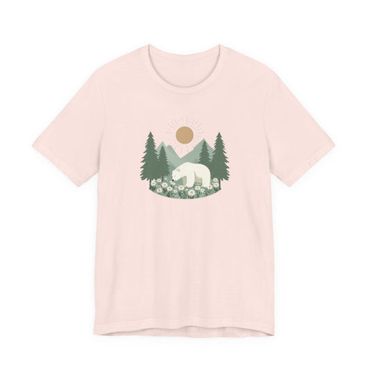 The Meadow Seeker Polar Bear Art Tee | Polar Den