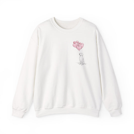 The Infinite Affection Minimalist Pocket Art Sweatshirt