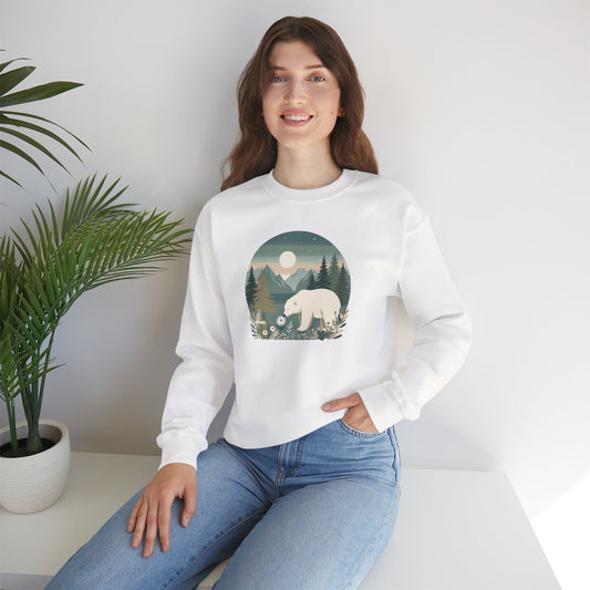 Polar Bear Nature Sweatshirt