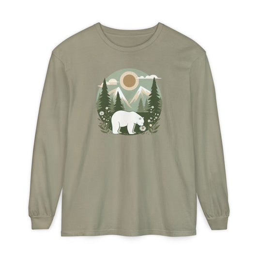 Polar Peace Long-Sleeve Tee | Vintage Meadow Edition