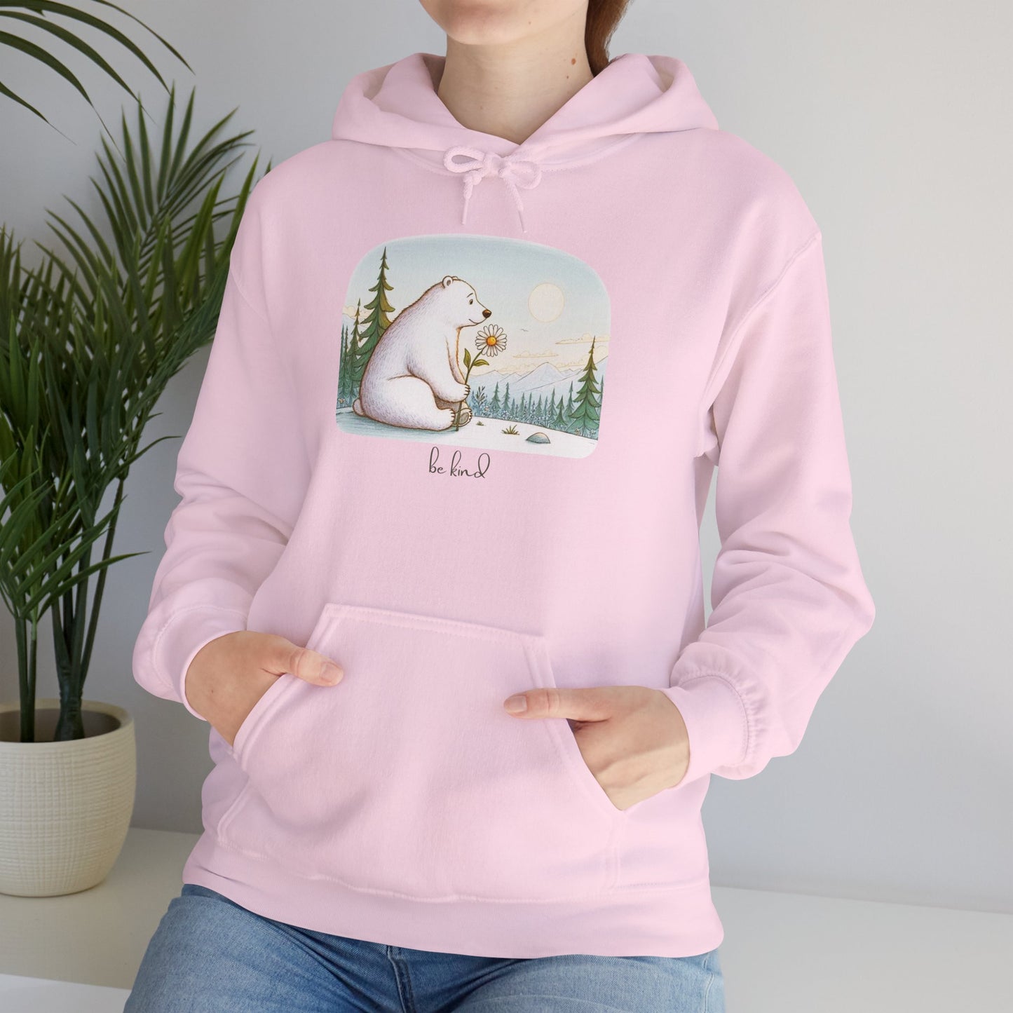 Polar Bear Be Kind Daisy Hoodie