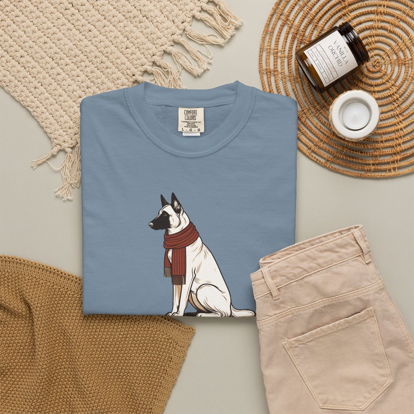 Belgian Malinois Scarf Tee