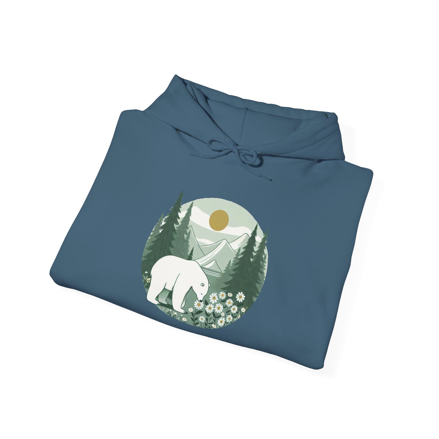 Polar Bear in the Pines Hoodie | Polar Den Edition