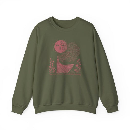 The Eternal Flame Celestial Art Sweatshirt | Storybook Den