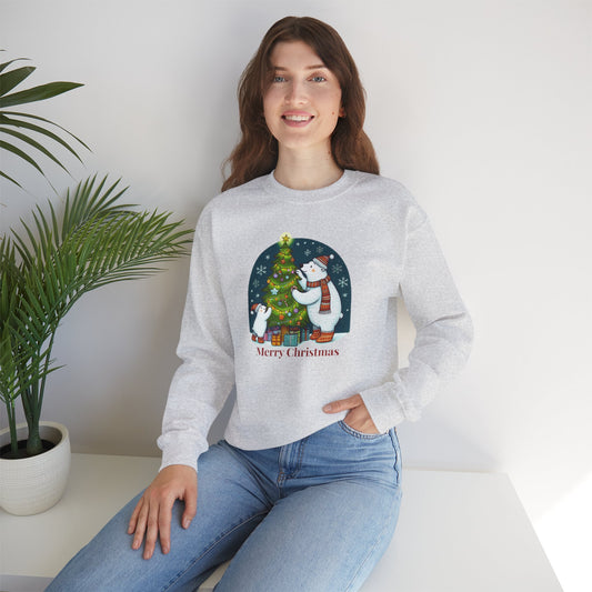 Merry Christmas Polar Bear Sweatshirt