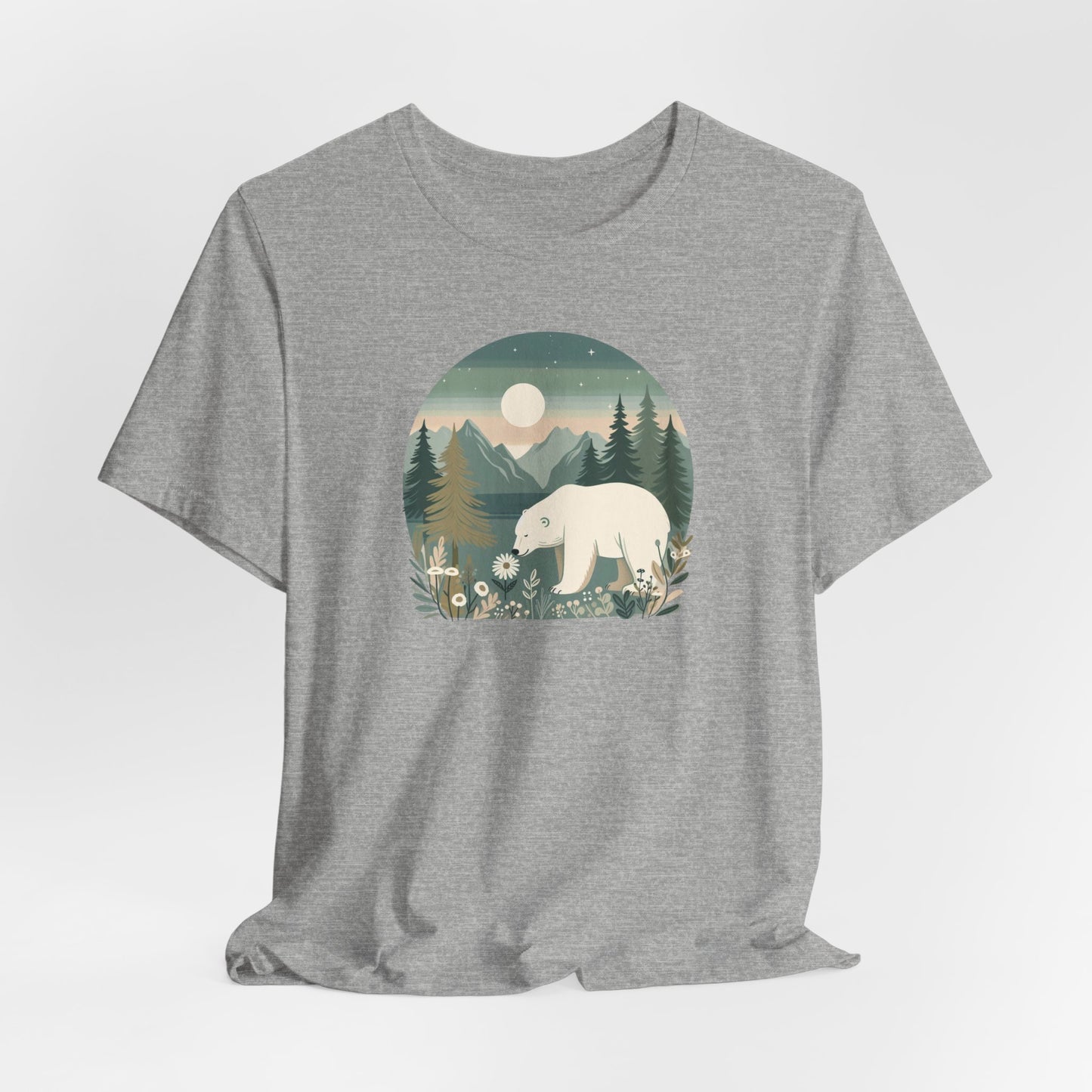 Moonlight Polar Bear Premium Tee | Polar Den Edition