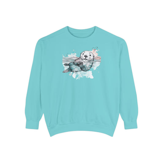Driftwood Otter Heritage Sweatshirt | Coastal Den Edition