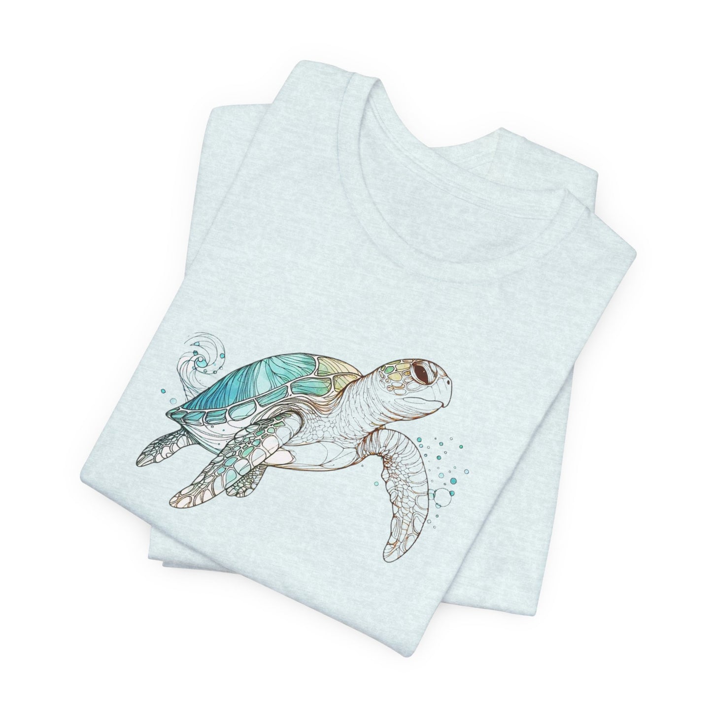 Sea Turtle Watercolor Tee | Shoreline Den