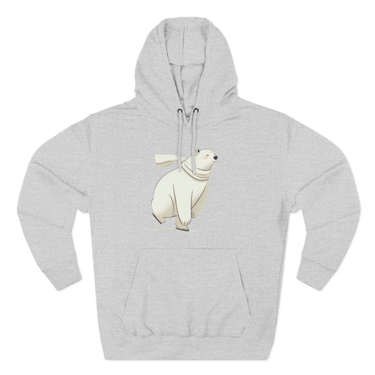 Polar Bear Skating Hoodie