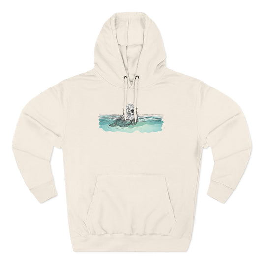 Otter in the Water Hoodie