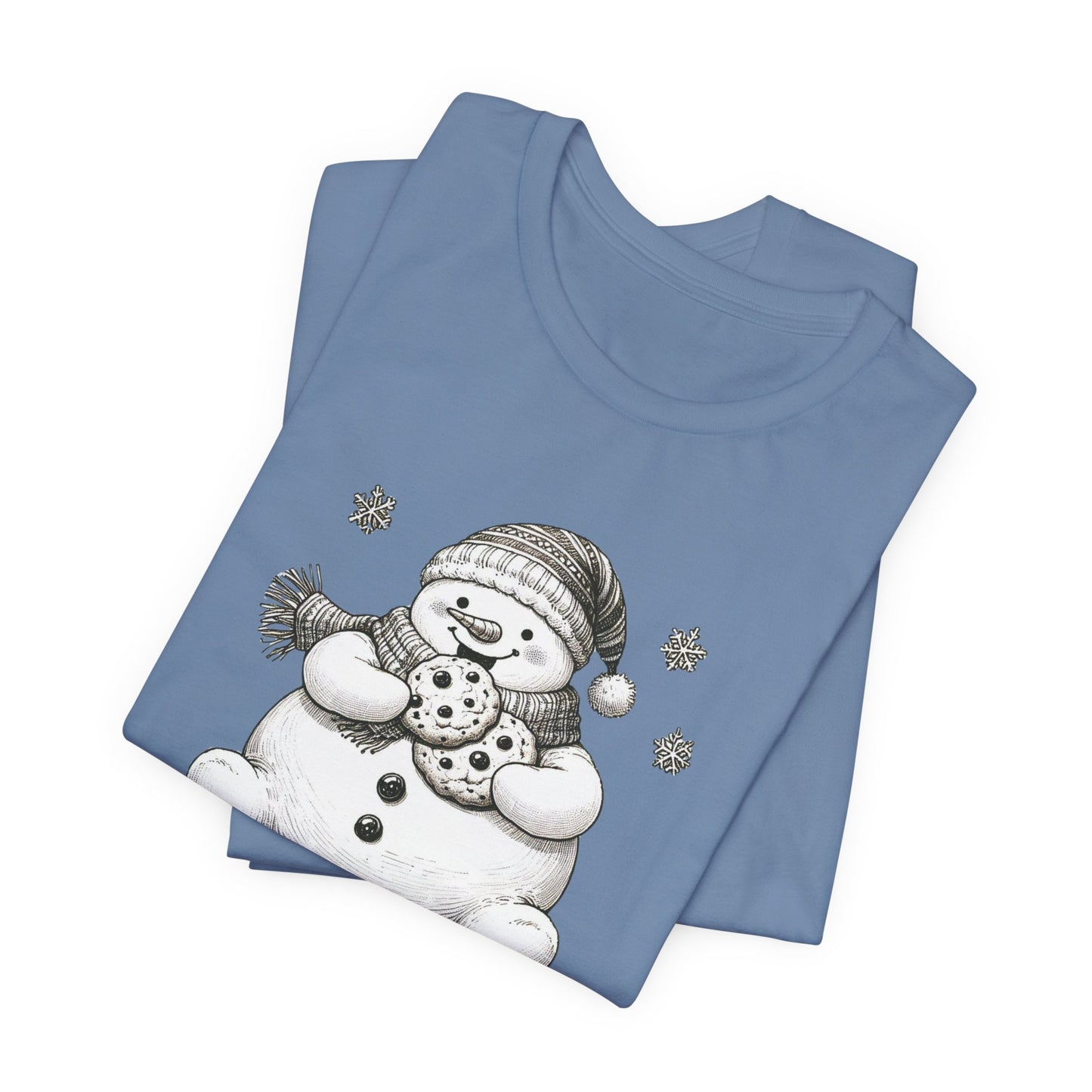 Snowman Cookie Time T-Shirt
