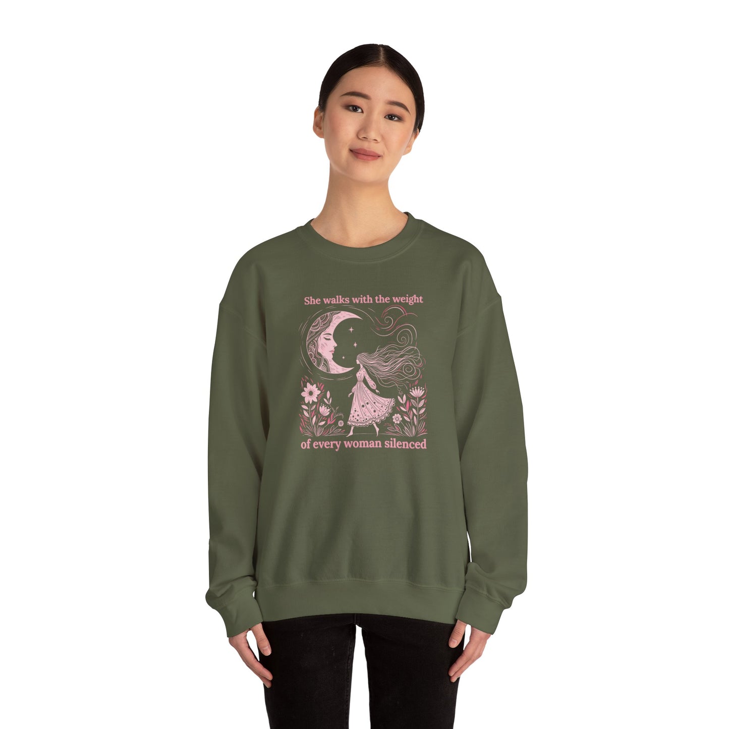 The Silenced Weight Celestial Premium Sweatshirt |Mystic Den