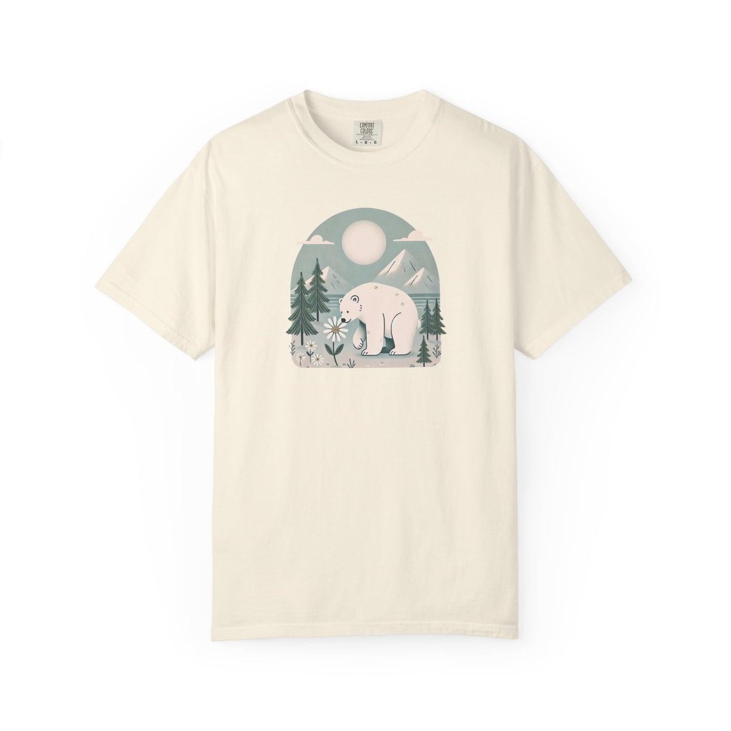 Polar Bear Meadow Comfort Colors Tee