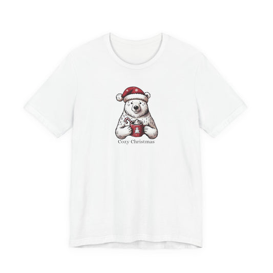 Cozy Christmas Bear Mug Tee
