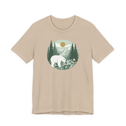 Polar Bear in the Pines Premium Tee | Polar Den Edition