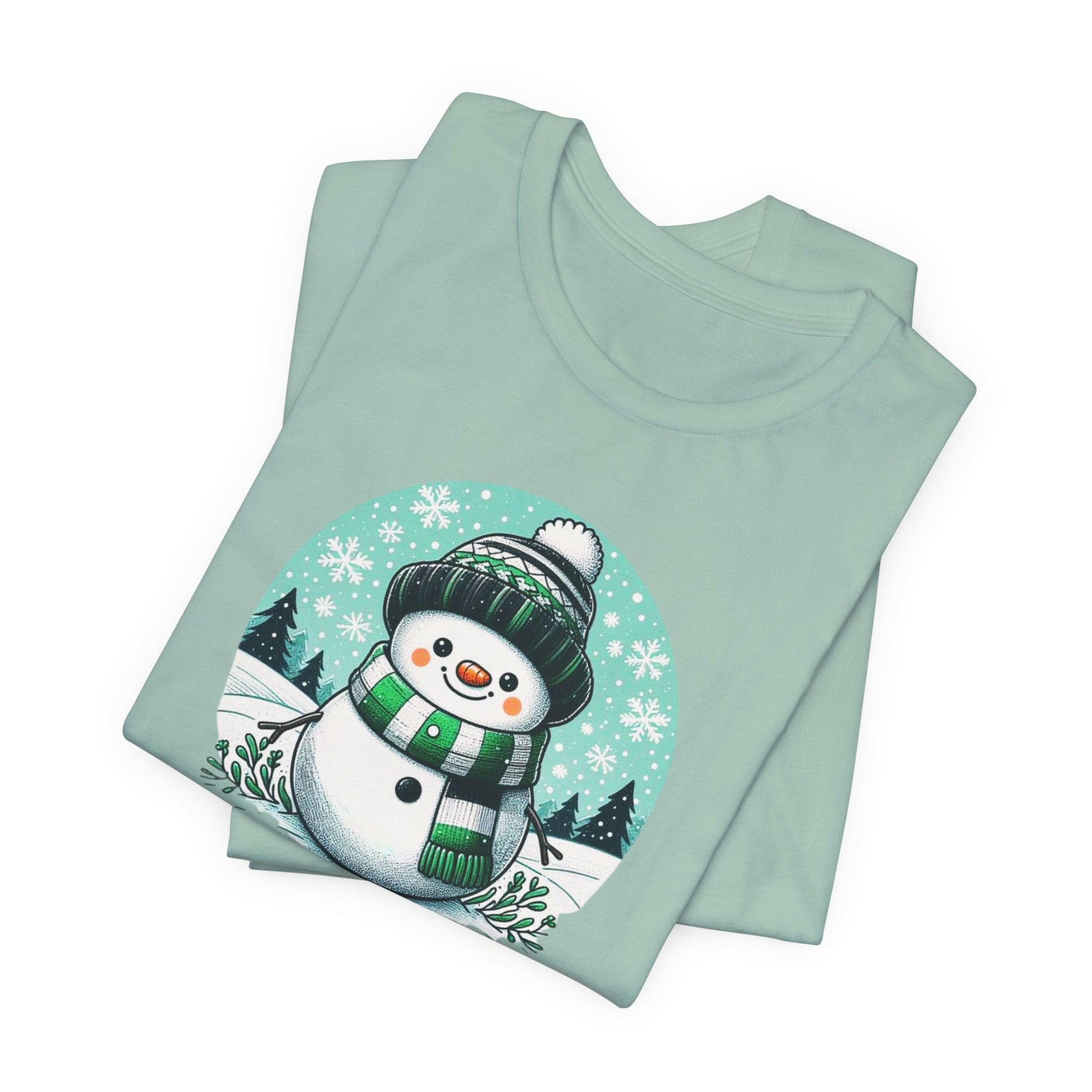 Snowman Snowglobe Tee - Stompy Paws