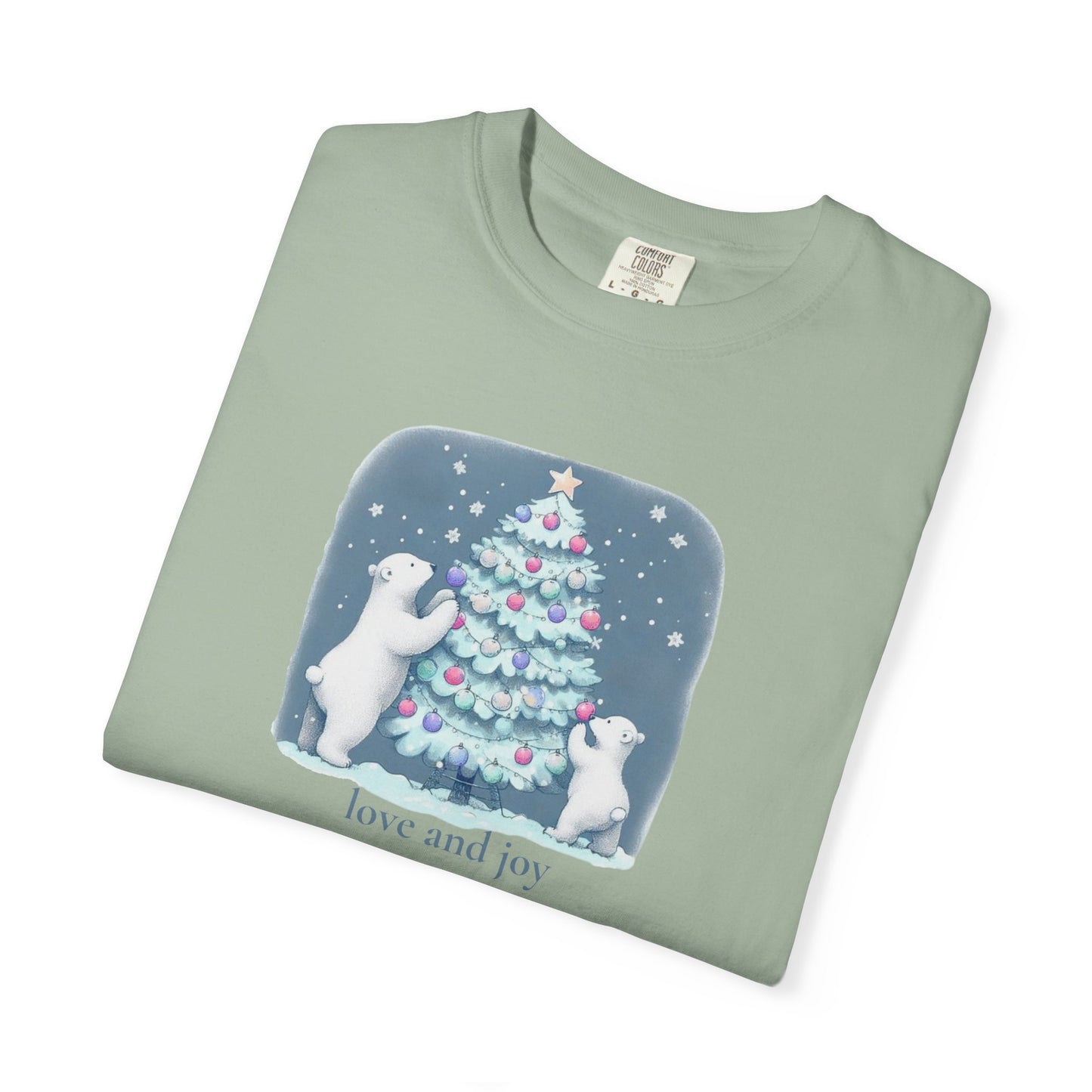 Love and Joy Polar Bear Tee
