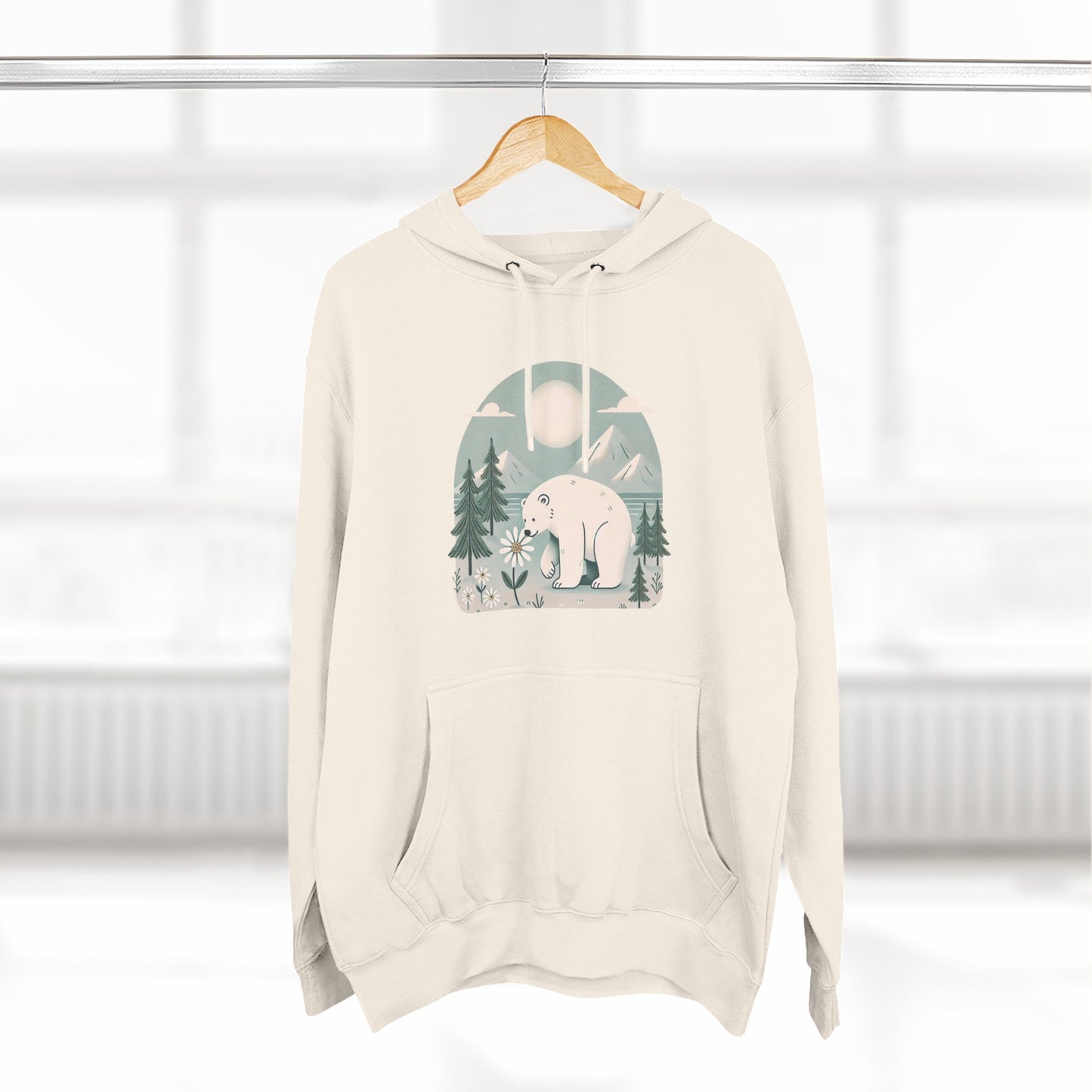 Polar Bear Meadow Hoodie