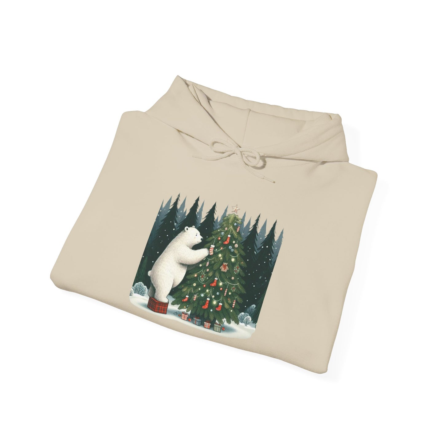 Feeling Like Christmas Polar Bear Hoodie