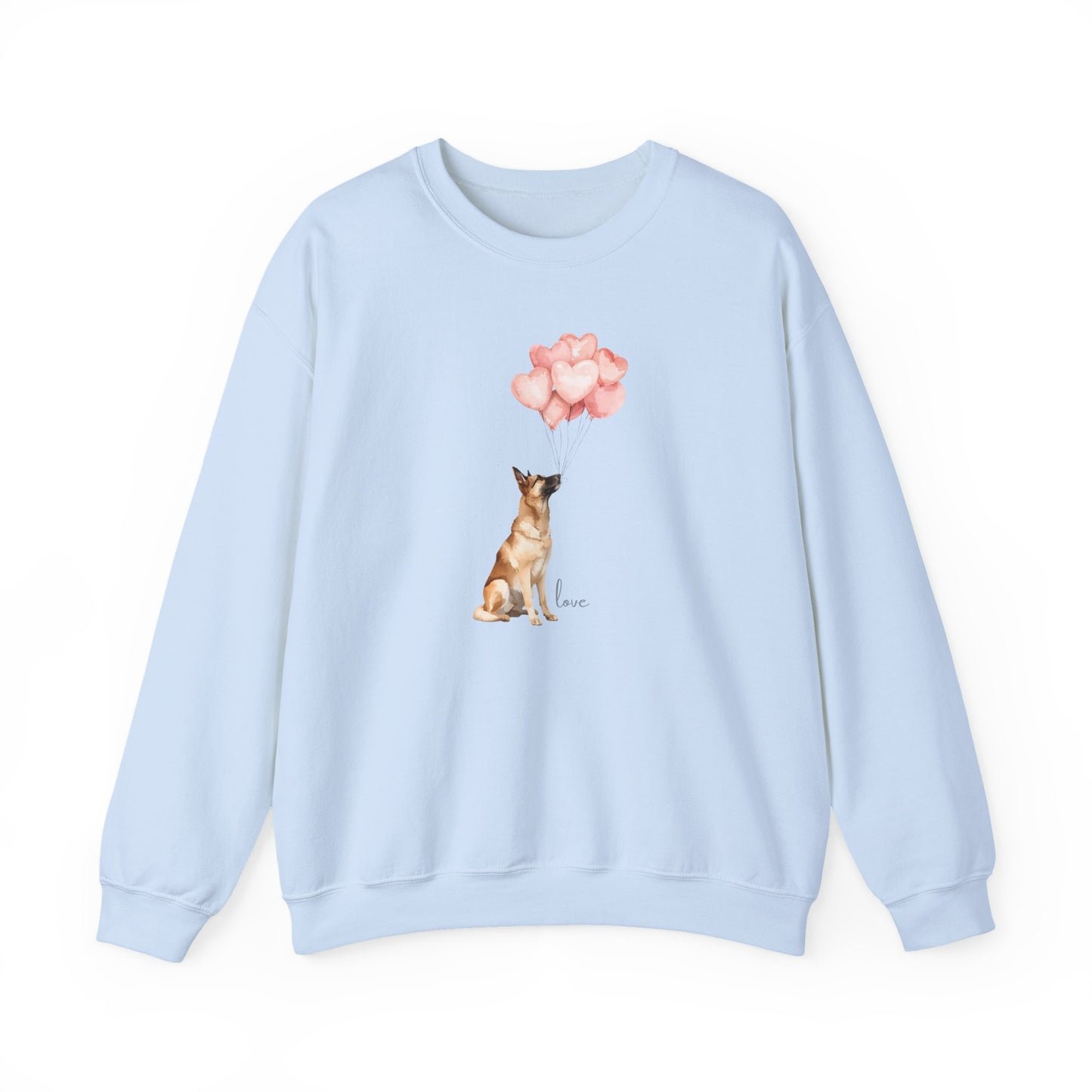 The Infinite Affection German Shepherd Art Sweatshirt | Storybook Den