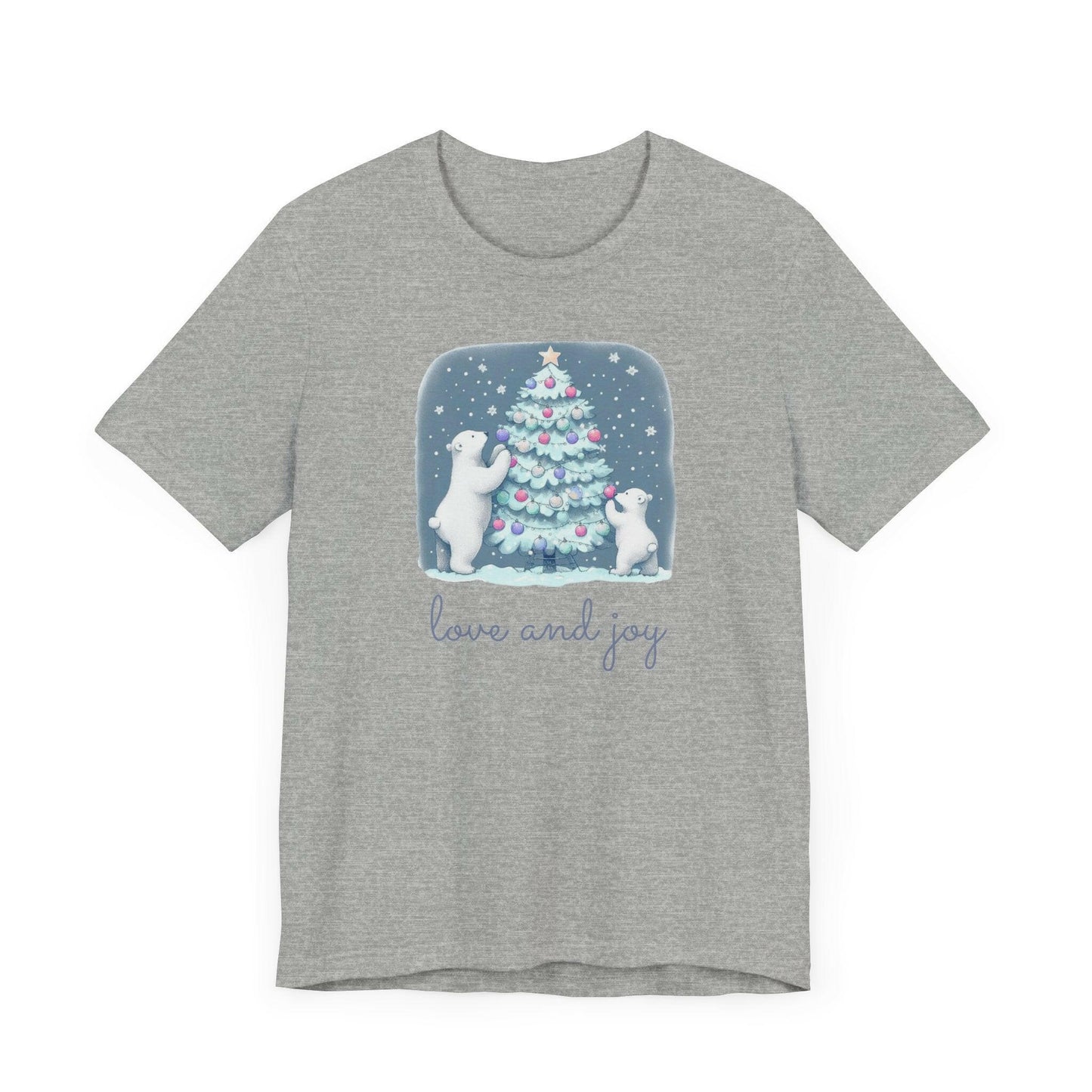 Polar Bear Family Christmas Tee