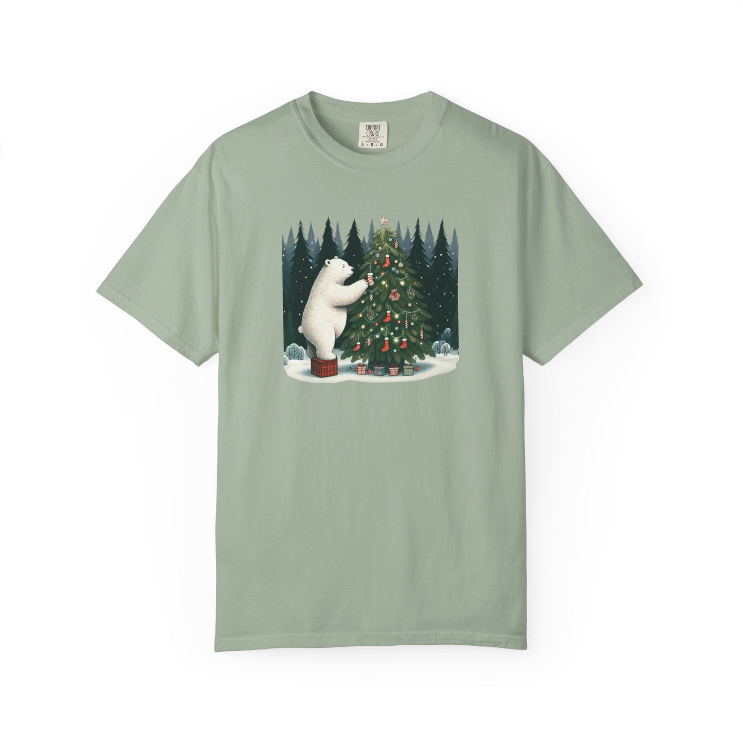 Alpine Christmas Polar Bear Tee