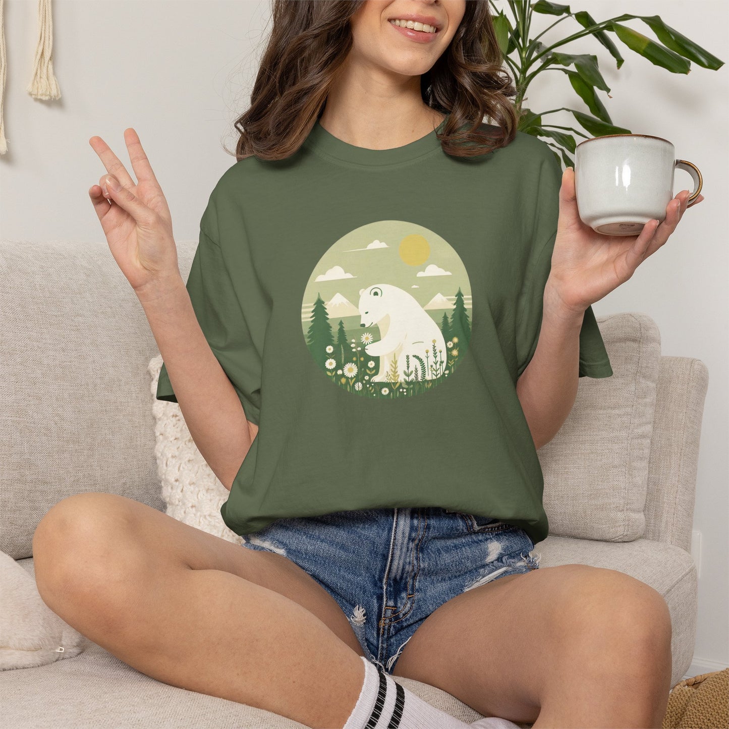 Alpine Polar Bear Tee