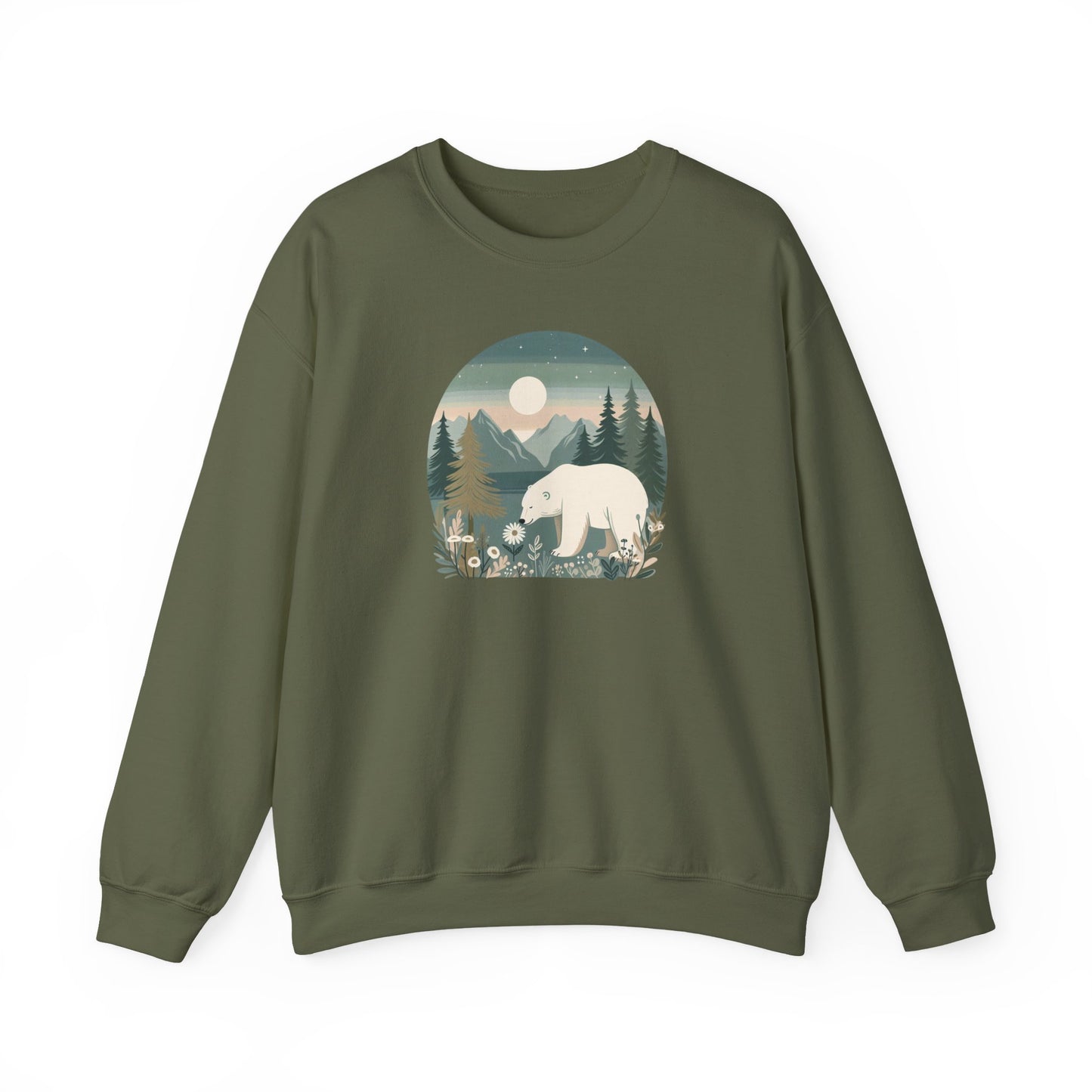 Polar Bear Nature Sweatshirt