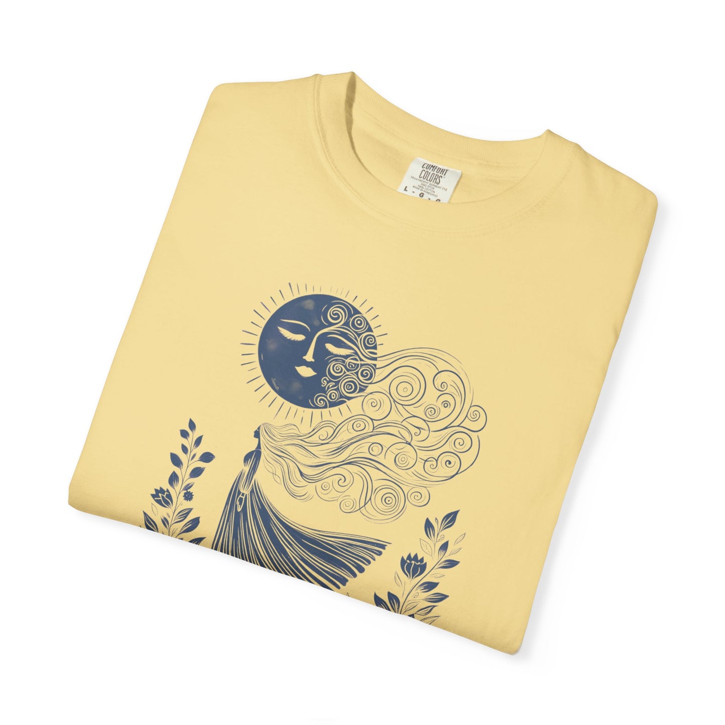 She Walks With the Weight of Every Woman Silenced Comfort Colors Tee