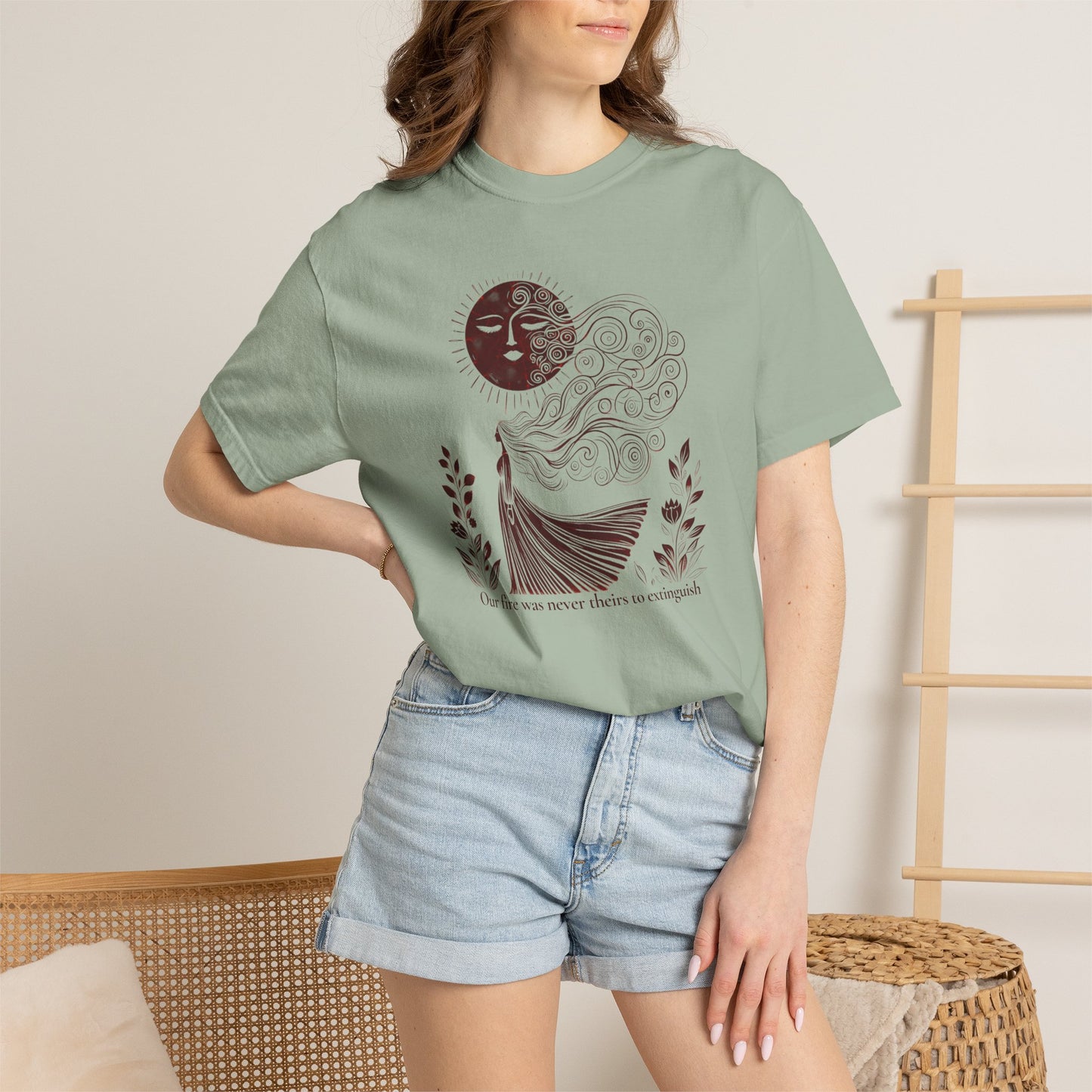 Our Fire Was Never Theirs to Extinguish Comfort Colors T-Shirt