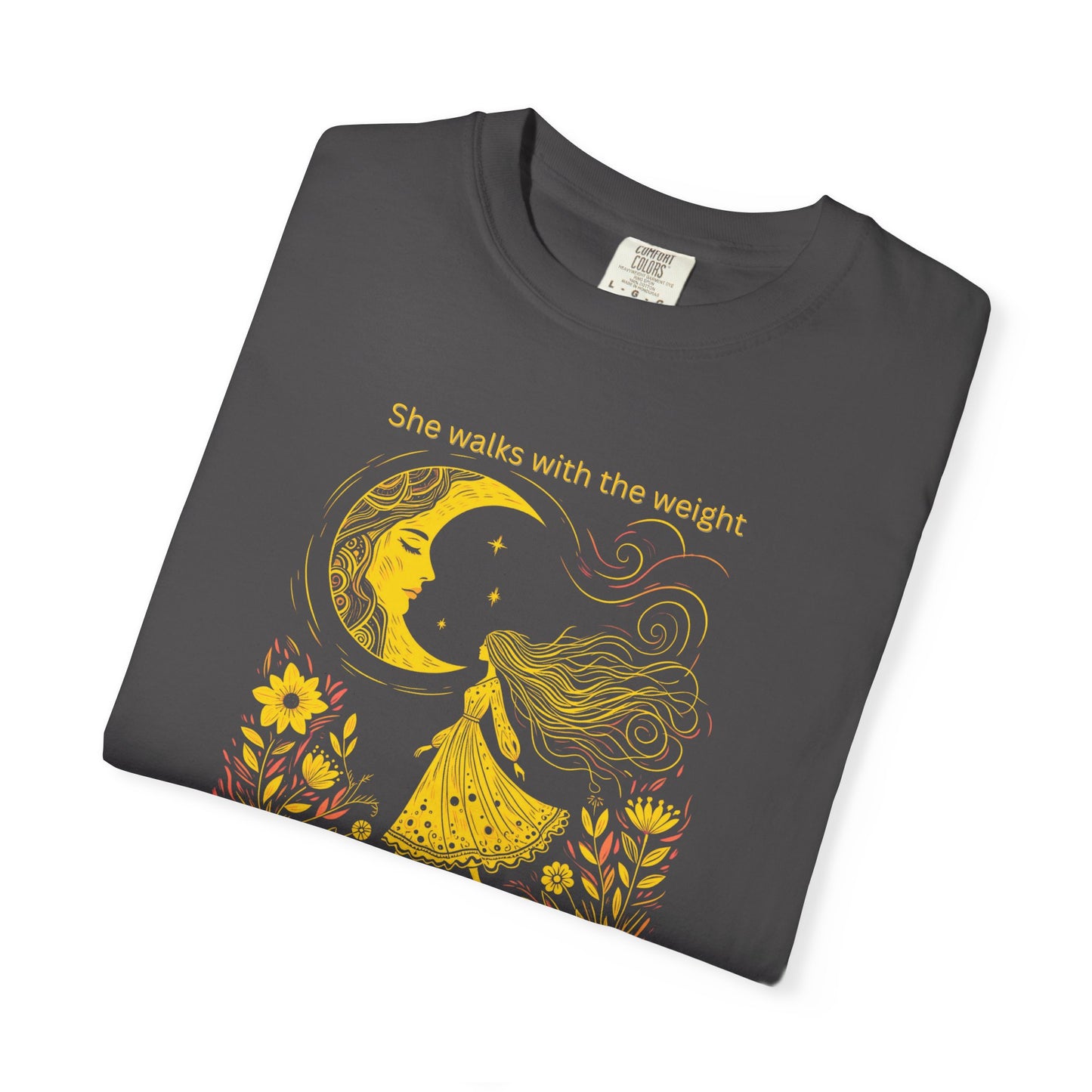 Comfort Colors She Walks With the Weight Tee