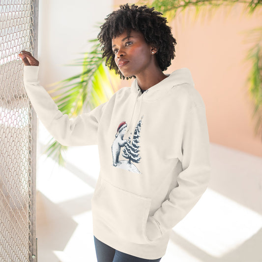 Polar Bear Christmas Tree Hoodie