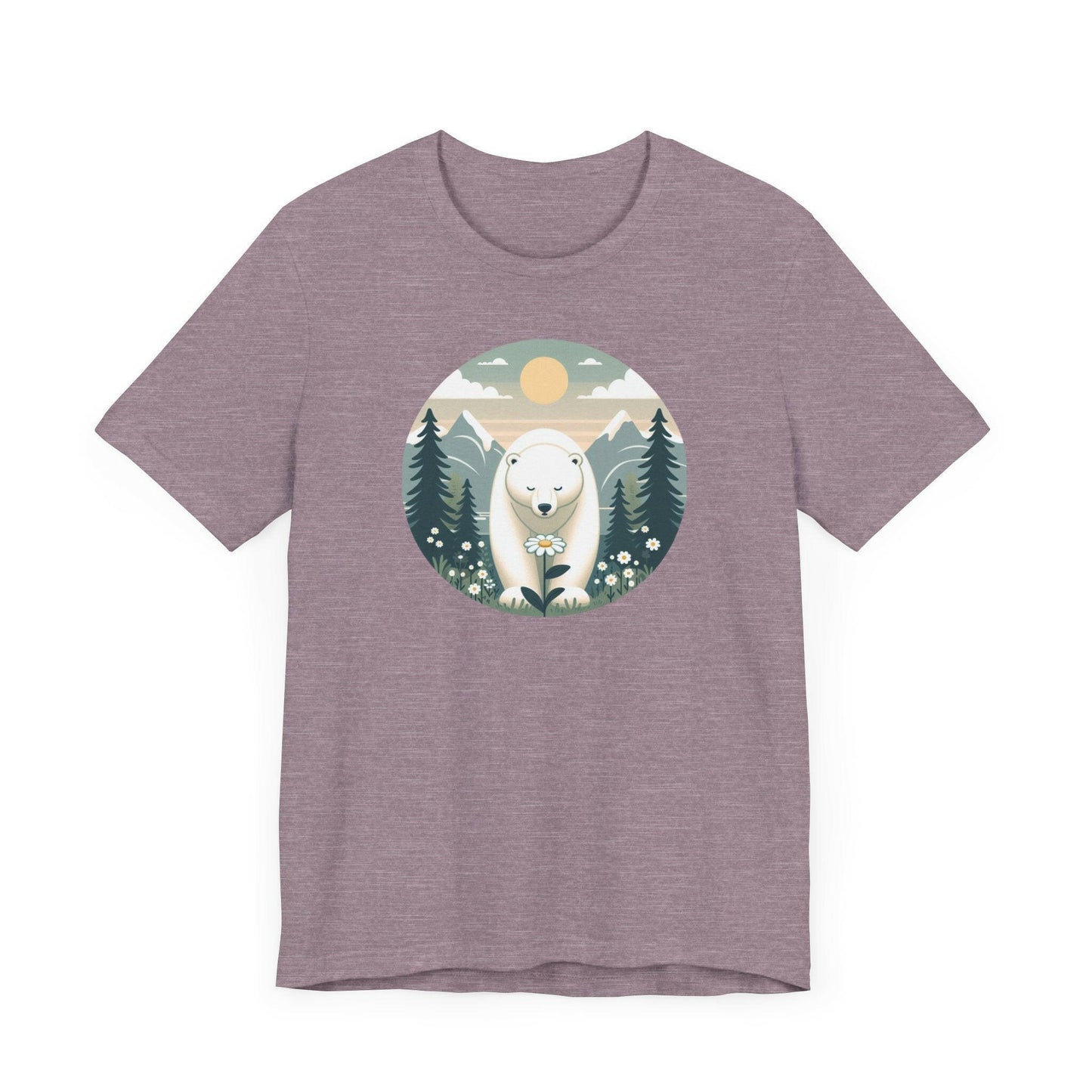 Polar Bear Tee - Cozy Nature-Inspired T-Shirt for Animal Lovers